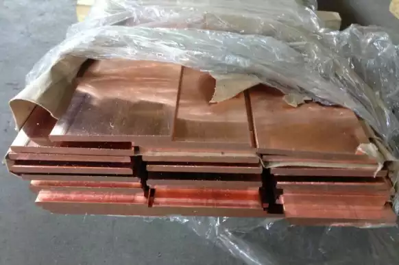 Шина медная электротехническая фото со склада 